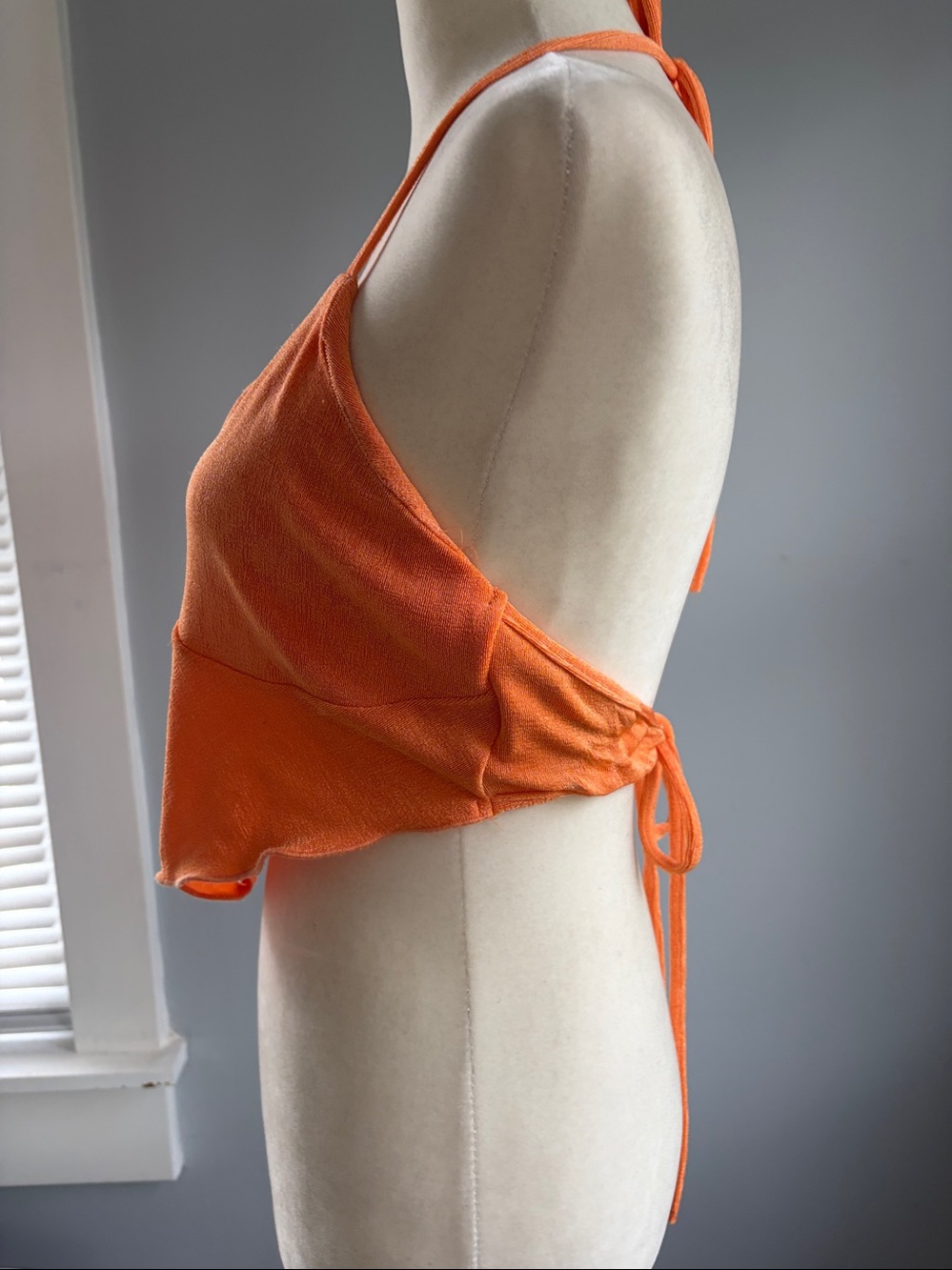 Motel Rocks Orange Rhinestone Ring Cami - Picture 4 of 8